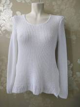 Knitted casual blouse